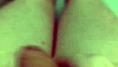 Homemade solo with massive cock stroking to explosion