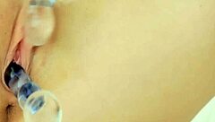 barely legal teen teases her wet folds with fingers