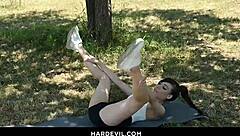 Emily Pink's Athletic Ass Takes Monster Cock Anal Workout!