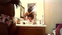 i get so turned on dancing seductively in the bathroom for this young thug