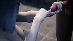 blowjob cumshot pussy striptease ripped clothes