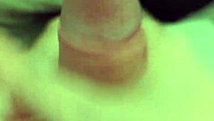 Homemade solo with massive cock stroking to explosion