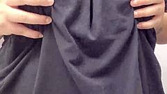 check out these heavy bbw naturals jiggling deep cleavage tease