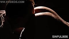 Her perfect ass and juicy tits drive me wild as she rides with deep passion and tight grip.