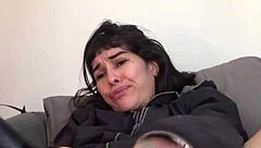 french cutie rams huge dildos anal squirt private emo show