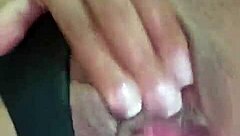 wet ninfeta fingers herself with anal plug till orgasm
