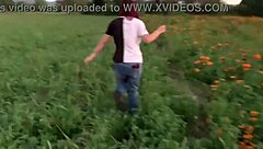 cute chubby latina morrita sneaks off to fuck her lover in the hill outdoors