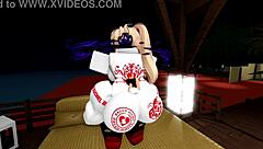 she begged for my cock so i roughed up this trans slut hard