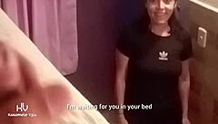 daddy sneaks his huge hard cock into my bed... what happens next?