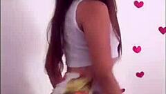 bigo girl from youtube strips casual on webcam show