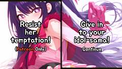 Ever wonder if ai hoshino's goddess worship includes public edging and paizuri creampie choices?