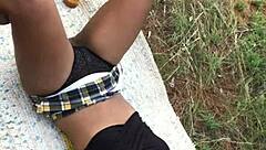 i'm obsessed with this ebony cheerleader