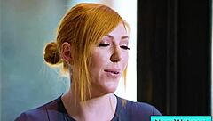 Sexy big tit blonde masseuse lauren phillips demos nuru massage on david lee