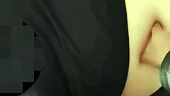 i can't stop fingering this curvy milf's deep sexy navel up close