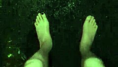 hey i'm stroking outside in the pouring rain