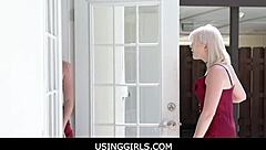 nikki sweet and sabrina snow in a family threesome fantasy with husband