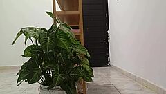 Vecina gordita, quieres ver su limpieza en el nuevo depa?