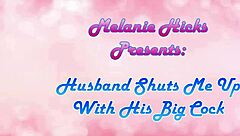 hubby stuffs my mouth with monster cock to silence me