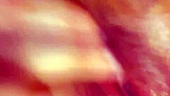 Latina Fingers Huge Wet Clit and Pussy Lips in Extreme Close-Up