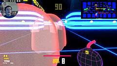 Museum pac-8 cowgirl ride ends uncensored cumshot blast