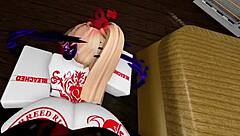 she begged for my cock so i roughed up this trans slut hard