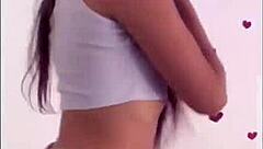 bigo girl from youtube strips casual on webcam show