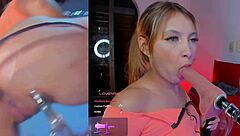 i watch this submissive latina slut get fingered and dominated until she squirts hard