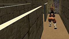 BIG ASS TITS GLADIATOR DOMINATES MONSTER COCK FIGHT!