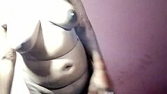 Watch my saggy tits bounce while my friend fucks me for hubby