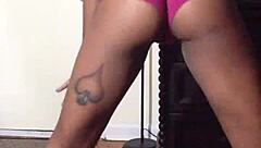 My fat pussy soaks shorts twerking hard nellycantsay!