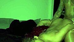 fucked her fat ebony pussy doggystyle all night till creampie cumshot