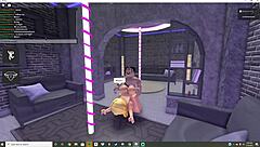 dumb roblox slut dragged to garage for punishment spanking.