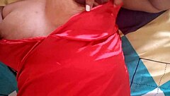 Hijastra fingers tight juicy pussy eating forbidden apple.