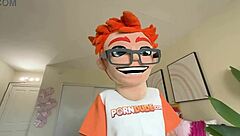 Apsen Woods Blows Punishes Spanks Stepbro Rides to Cum on Tits Glory