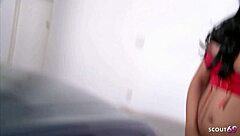 BIG TITS COUGAR WIFE FLASHES STRANGER FOR QUICKIE DOGGY IN CAR?!