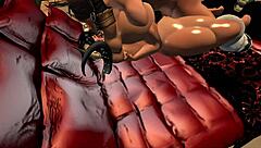 BIG ASS TITS GLADIATOR DOMINATES MONSTER COCK FIGHT!