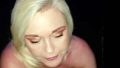 Ms Paris Sucks Cock Deep In Public