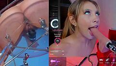 i watch this submissive latina slut get fingered and dominated until she squirts hard