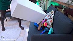 pee lady ana's anal stretched by huge bbc fisting and toys