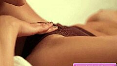 Bree Daniels and Cadence Lux sexy big natural tit lesbians kiss finger lick pussies to orgasm