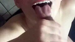 oh shit lena starr's eye got blasted by thick interracial cumshot facial 😵💦