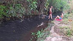 Hey, wanna watch strangers rip clothes for waterfall pussy ride?