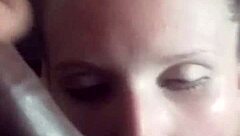 oh shit lena starr's eye got blasted by thick interracial cumshot facial 😵💦