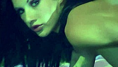 Muscular Beauty Rides Cock Cowgirl Outdoor with Cum in Mouth