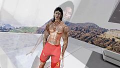 Lisa Sanchez Crushes White Men with Black Cock Game