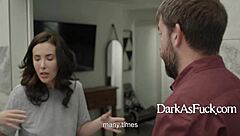 blonde oiled slave screams on anal machines glistening with ecstasy