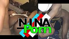 Neighbor babe spreads wet pussy for his thick cock fun