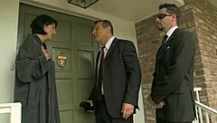 A Big-Titted German Milf Fucks American Wrestler Spooning Her Shaved Pussy in California!