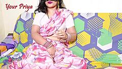 Stepmom pees then gets fucked hard to orgasm with creampie inside