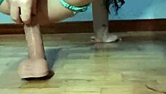 bold sylia renoix bounces big natural tits riding hard closeup